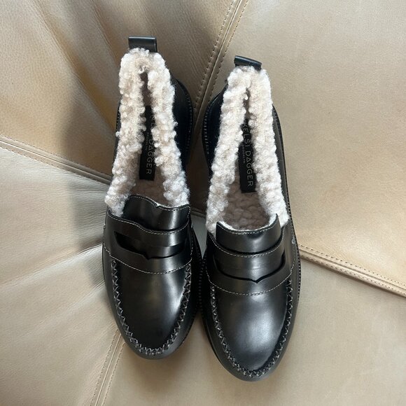 Kelsi Dagger Shoes - Kelsi Dagger Faux Fur Loafers